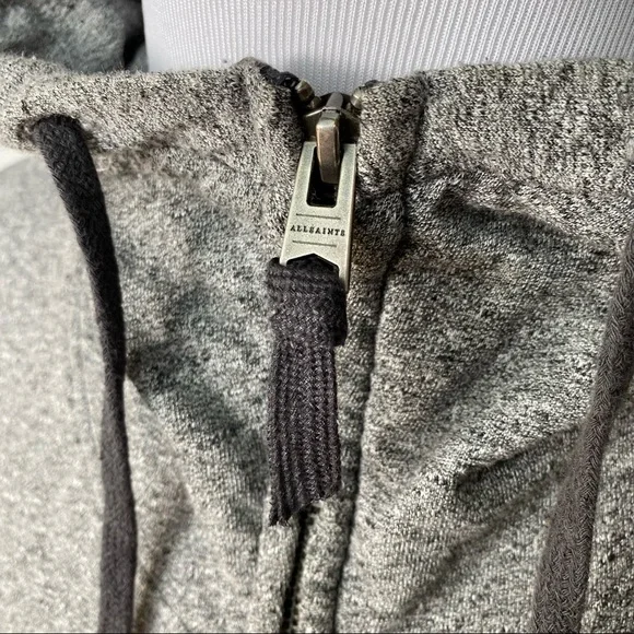 All Saints Radar Hoodie Full Zip Jacket Sweatshirts & Hoodies